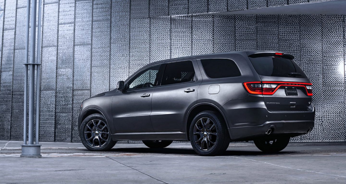 2018 Dodge Durango Silver Exterior Side View